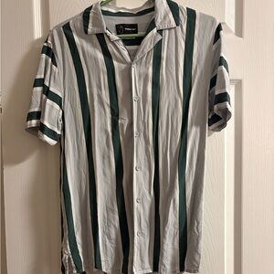 Original Use striped bowling shirt